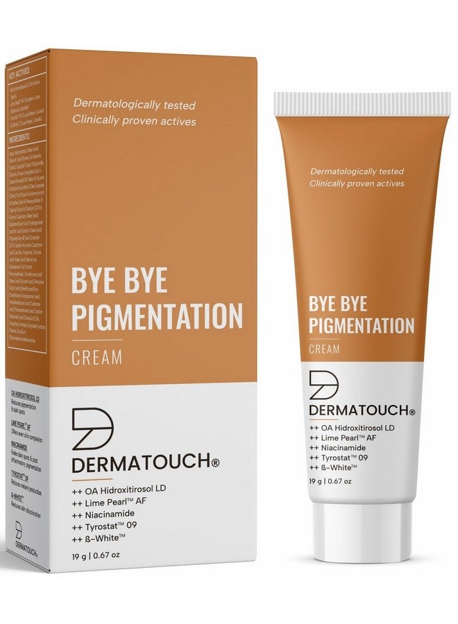 ديرماتوتش باي باي كريم التصبغات || كريم مضاد للتصبغ للنساء/الرجال مع النياسيناميد الأبيض والليمون اللؤلؤي Oa Hidroxitirosol Ld & Tyrostat 19G - Image 1