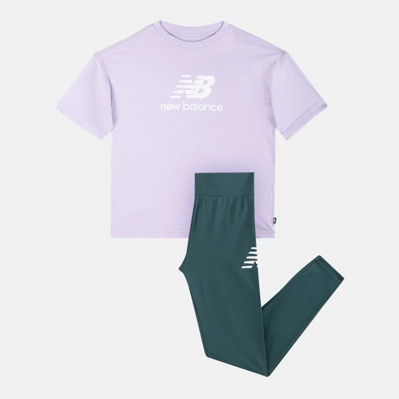 Kids' Logo T-Shirt and Leggings Set