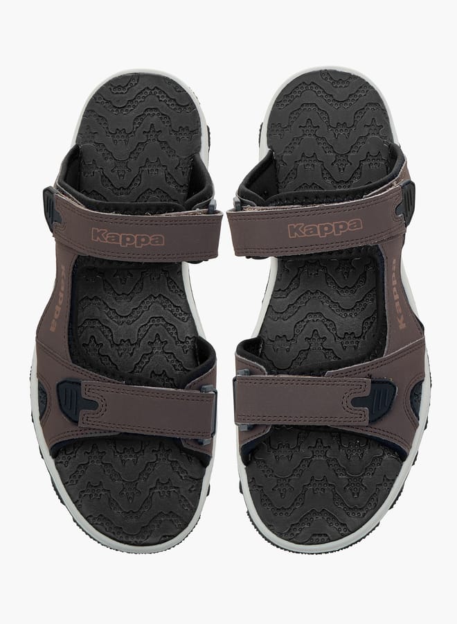 Kappa Men's Strappy Sandals With Hook And Loop Closure - Image 1