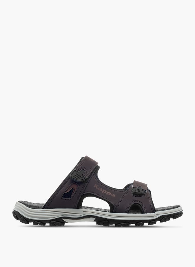 Kappa Men's Strappy Sandals With Hook And Loop Closure - Image 2