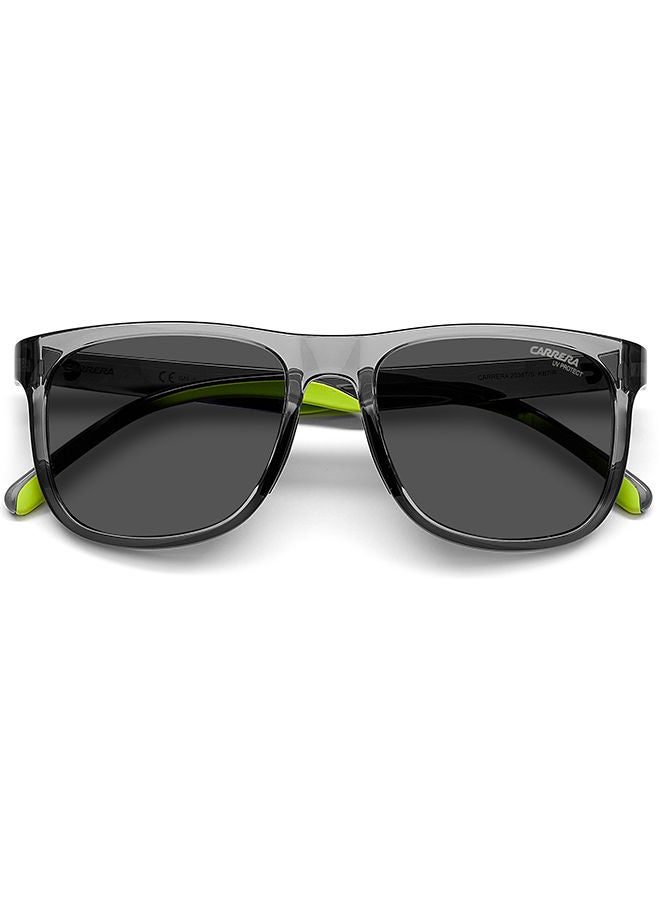 Kids Unisex UV Protection Square Sunglasses - Carrera 2038T/S Grey 54 - Lens Size 54 Mm