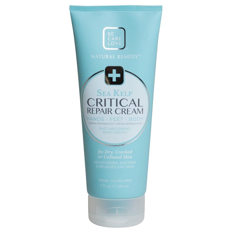 BCL Spa Critical Repair Cream with Organic Arnica Flower  Sea Kelp intensely hydrating Argan Oil  Shea Butter to soothe  soften skin 7 Fl Oz