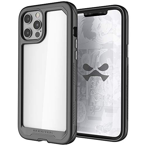 Ghostek Atomic Slim Designed for iPhone 12 Mini Case with Protective Aluminum Bumper Made of Super Strong Lightweight Military Grade Alloy Cases for iPhone 12 Mini 5G (5.4 Inch) (Black) - Image 2