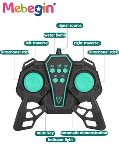 MEBEGIN Remote Control Tank Toy with 30° Rotatable Barrel, 2.4 GHz Double Side Radio Control Drift Race Car Set with Water Beads, Gesture Sensing RC Stunt Car with Light and Music, Suitable for Various Roads, Ideal Gift for Kids Aged 14+  - Image 2