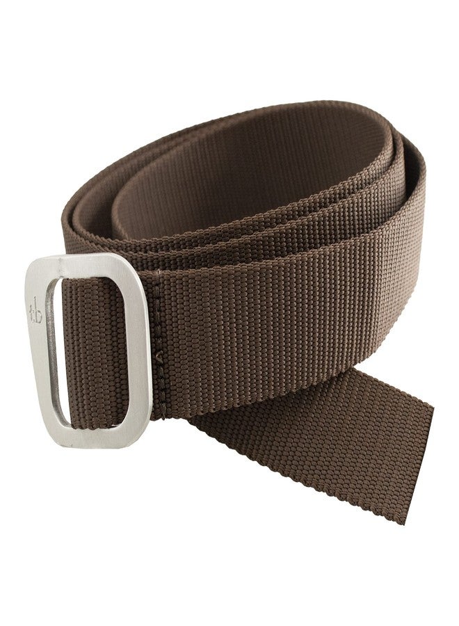 Thomas Bates Defender Aluminum Slide Web Belt (Brown) - Image 1