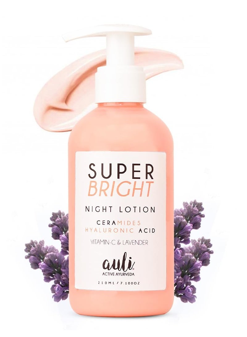 AULI LIFESTYLE Auli Vitamin C and Ceramides Night Lotion for All Skin Types 210GM - Image 1