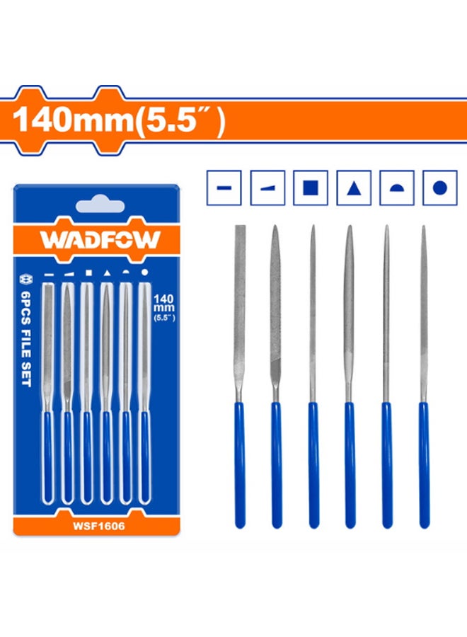 WADFOW 6 Pcs File Set WSF1606