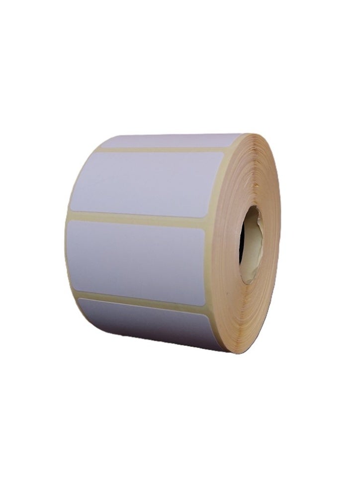 رول ملصقات باركود حرارية مقاس 5*2.5 سم – 1200 ملصق