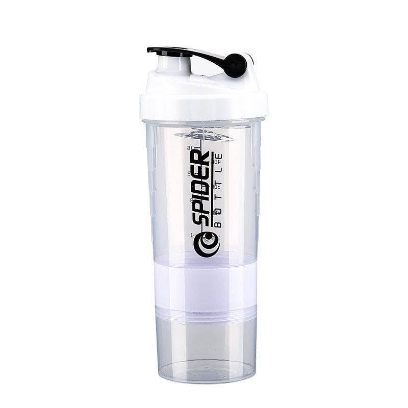 YL 3-Layer Protein Shaker Cup, 550ml, Eco-Friendly Fitness Bottle with  Logo - Image 1