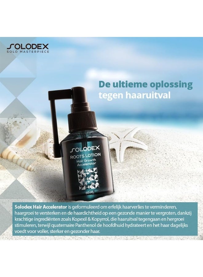 Solodex Hair Accelerator 60ml – Advanced Formula to Boost Hair Growth & Reduce Hair Loss - Image 2