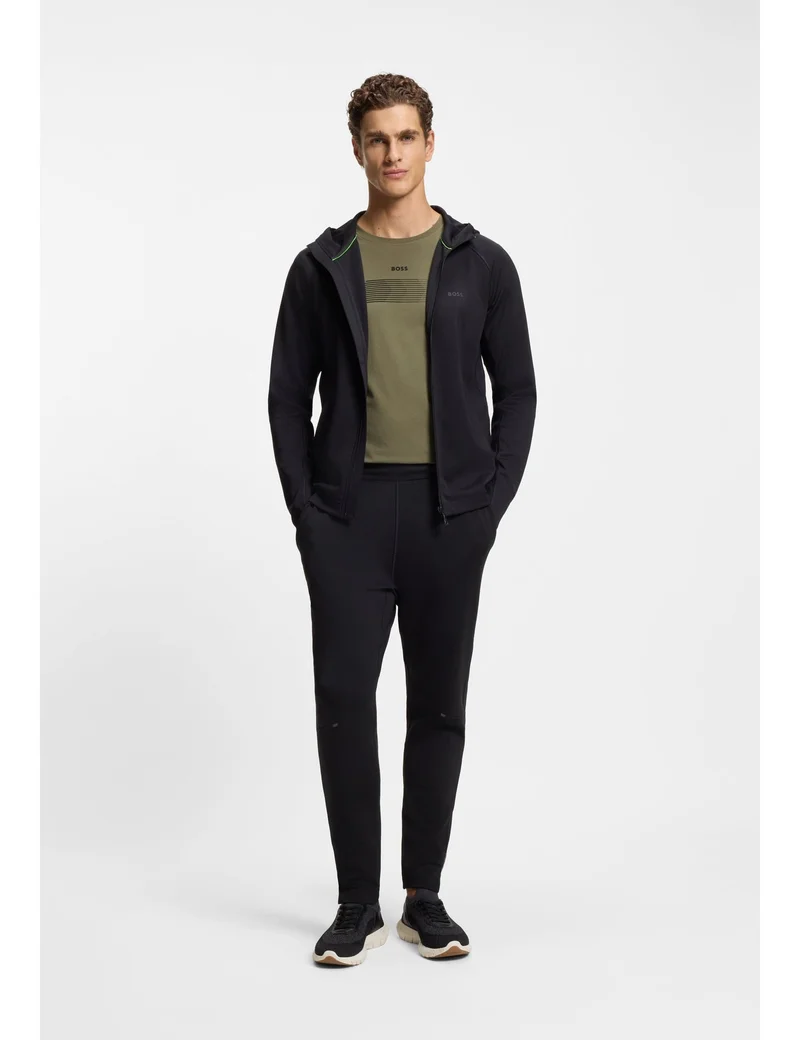 BOSS Patterned Two-pack of regular-fit T-shirts in stretch cotton for Men | Best Price UAE