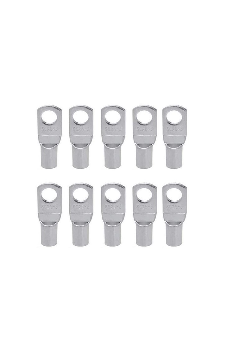 Copper Cable Lugs 10Pcs Set-Wire Terminals, Connector Cable lugs Ring Battery SC Terminals, for Marine, Solar, Automotive, Electric, Home Applications etc (Hole Size 16mm, Cable Size 150mm)  - Image 1