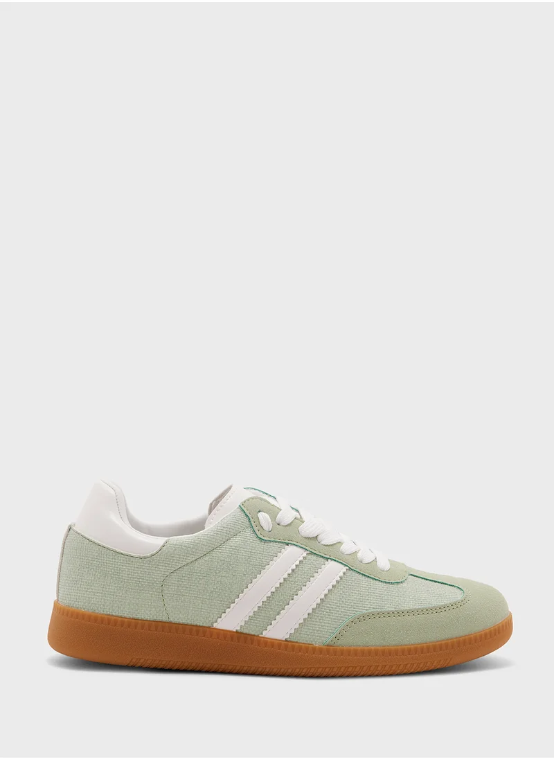 Ginger Stripe Detail Sneakers