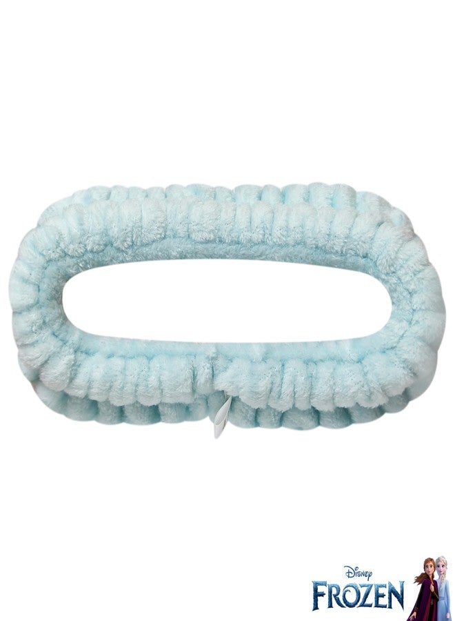 LUV HER Frozen Kids Hair Brush & Spa Headband Set for Girls - Features Elsa - Fun Grooming Kit for Detangling, Styling & Skincare - Soft & Stretchy, One Size, Ages 3+ - Image 5