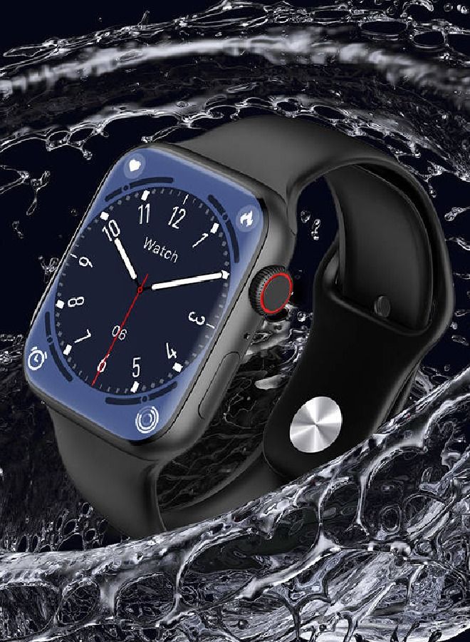 LEVORE ساعة ذكية LWS123 بشاشة 2.0 بوصة باللون الأسود - Image 2