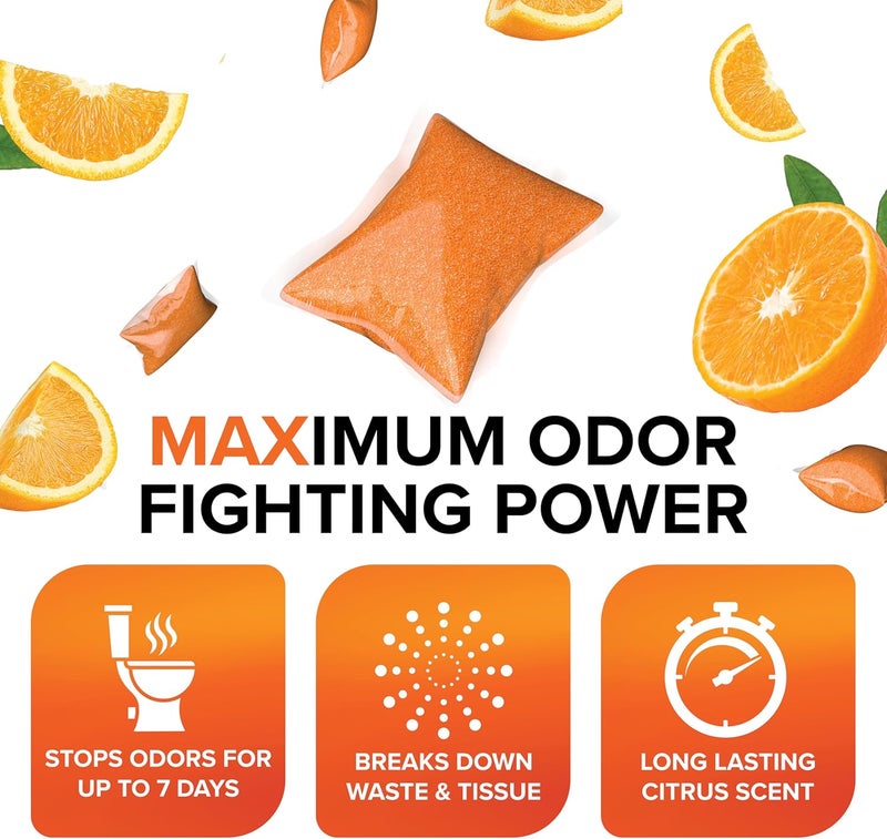 Camco TST MAX RV Toilet Treatment Drop-INS - Citrus Scent - Image 4