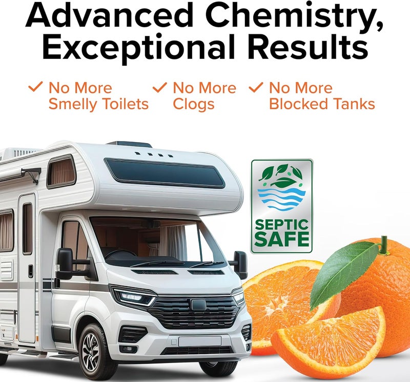 Camco TST MAX RV Toilet Treatment Drop-INS - Citrus Scent - Image 5