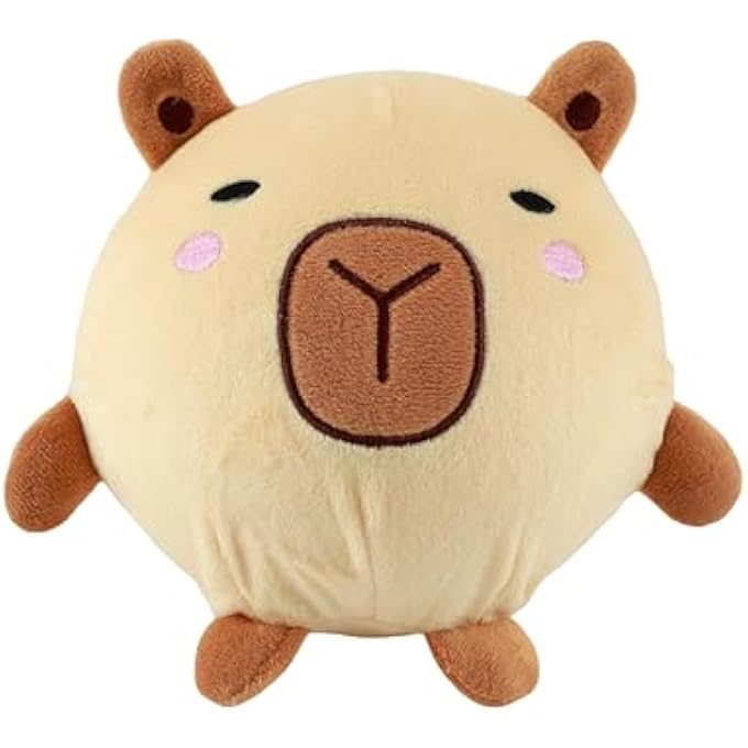 I-TOTAL - Squishy Soft Memory Foam Pillow 14 cm Diameter, Squishy Pillow Ideal as a Gift (CAPYBARA) - Image 1