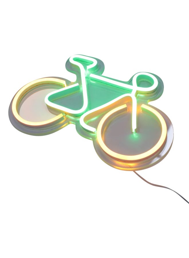 Generic - 3 Pieces Led Neon Signs Neon Sign Led Neon Light Bike Neon Sign Lights Lights 3D Bike - Image 1
