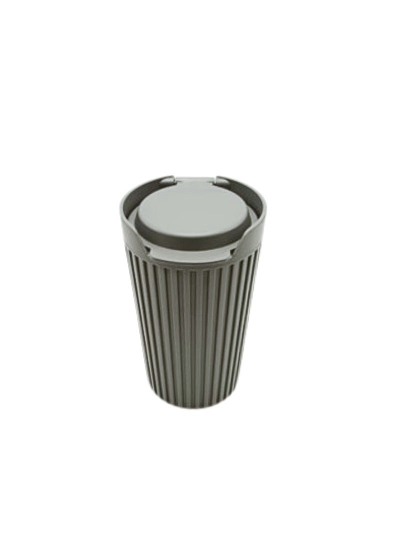 Liying Mug Shape Design with Cigarettes Holder | Indoor and Outdoo Cigar Ashtrays for Home, Office Table top Decoration, Clear Table top Ashtray (13.5cmx8.5cmx9cm) - Image 1