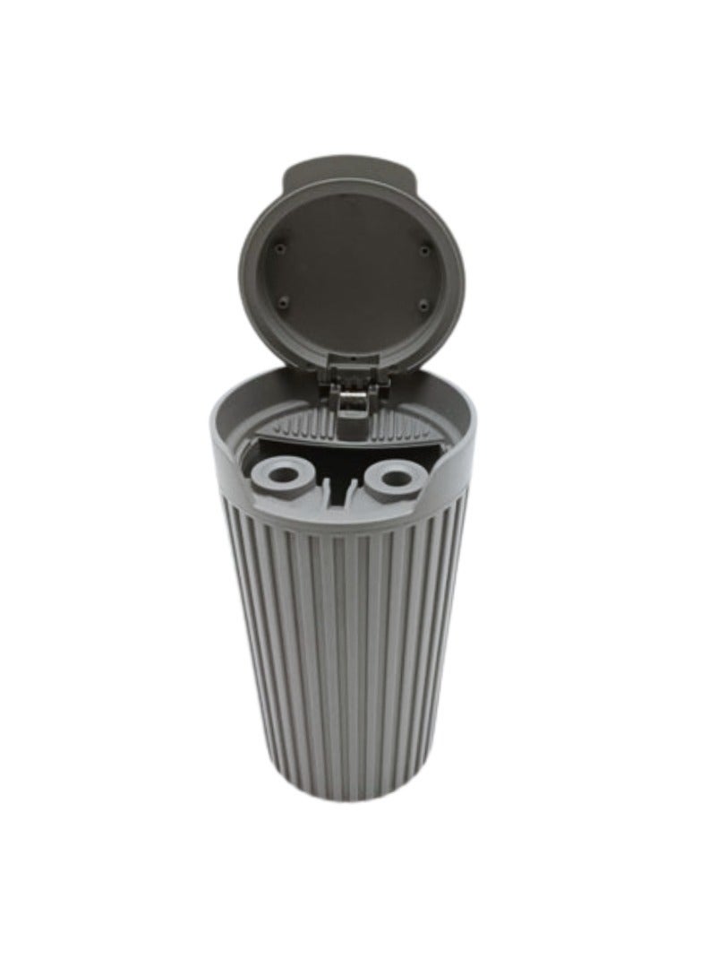 Liying Mug Shape Design with Cigarettes Holder | Indoor and Outdoo Cigar Ashtrays for Home, Office Table top Decoration, Clear Table top Ashtray (13.5cmx8.5cmx9cm) - Image 3