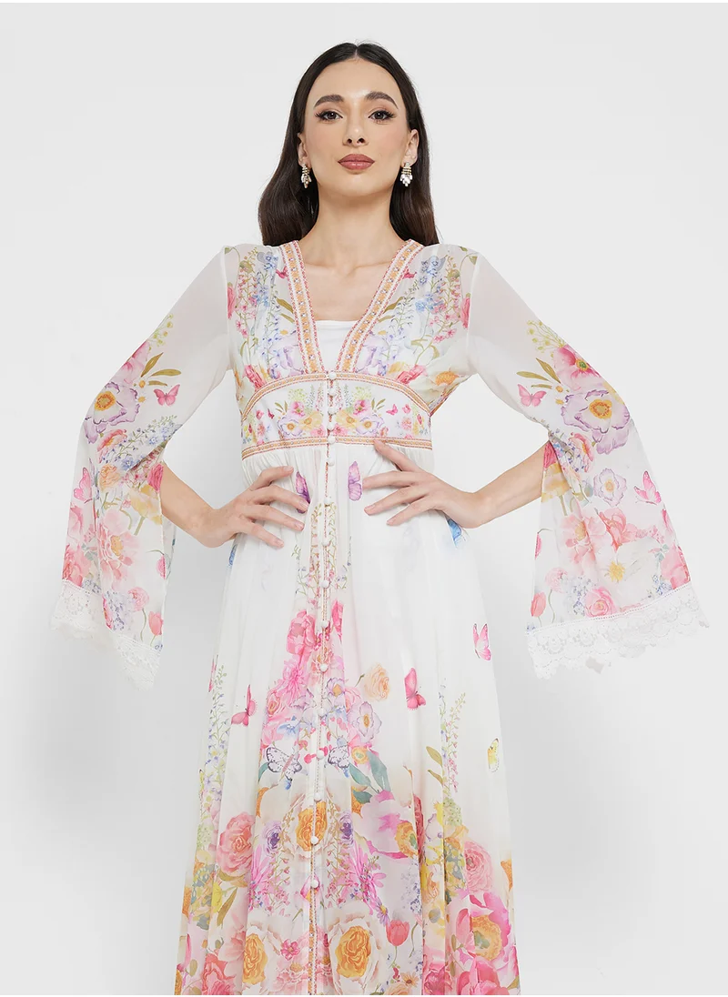 ايلا Floral Print Dress