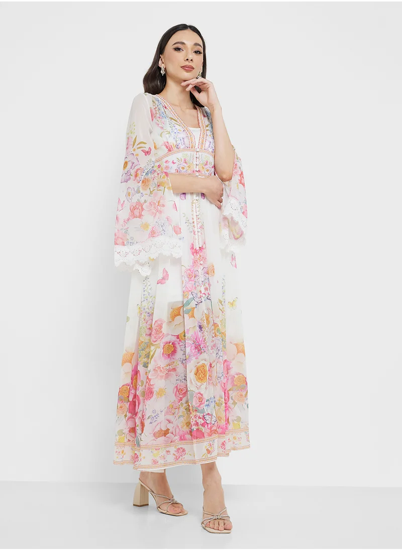 ايلا Floral Print Dress