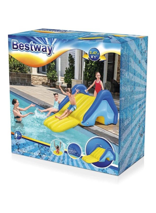 Bestway منزلق حمام سباحة واسع إضافي من بست واي 2.47م × 1.24م × 1م 52453 - Image 1