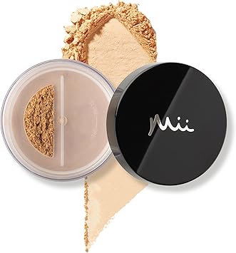 Mii Cosmetics Irresistible Face Base 100 Pure Mineral Foundation Award Winning 100 Pure Mineral Foundation Suitable for Vegans Precious Honey 06 - Image 1