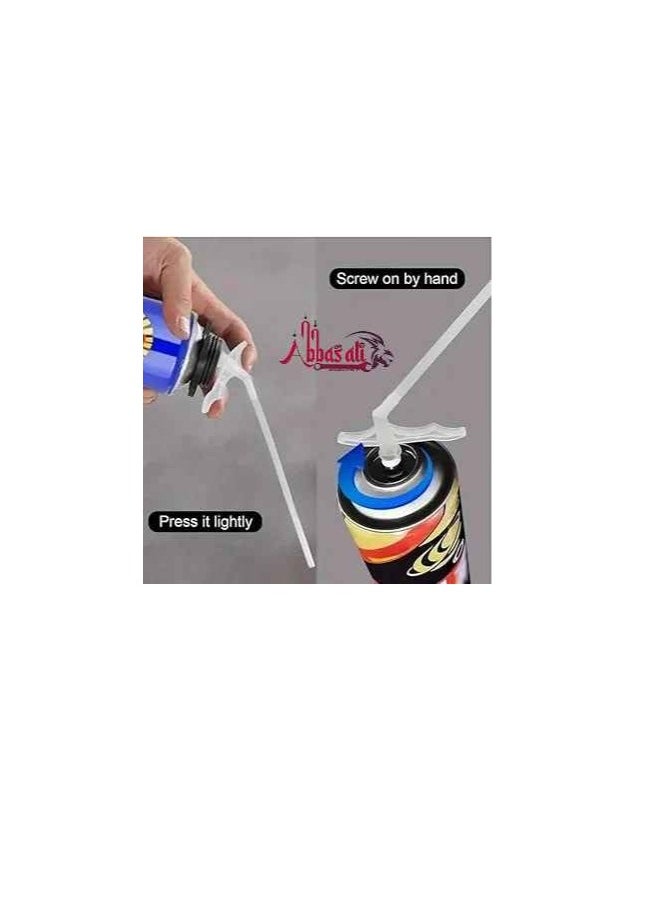 ABBASALI 750ml PU Foam Spray – Expanding Polyurethane Insulation Foam for Sealing, Filling, and Bonding. Ideal for Gaps, Cracks, and Joints. Easy Application with Precise Nozzle. Fast Curing (1)  - Image 4