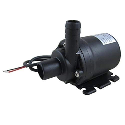 SENSTREE ZAOJIAO Brushless Centrifugal Submersible Water Pump 800L/H 210GPH 5M/16ft for Fountain Pool Solar Circulation System Water Circulation System (DC 12V) - Image 1