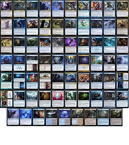 MTG Decks & More Ninja Commander Deck Yuriko Dimir Blue Black EDH 100 Card Custom Magic The Gathering Deck Very Strong - Image 1