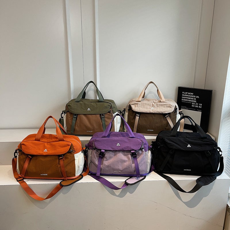 Large Capacity Travel Duffel Bag with Wet-Dry Separation - Image 4