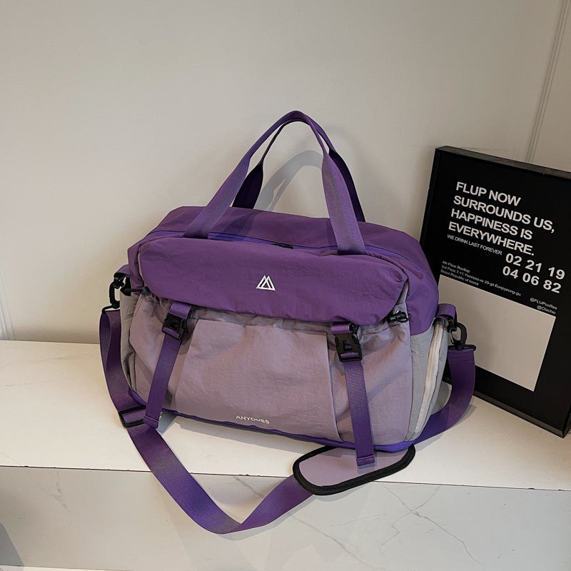 Large Capacity Travel Duffel Bag with Wet-Dry Separation - Image 3