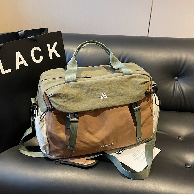 Large Capacity Travel Duffel Bag with Wet-Dry Separation - Image 1