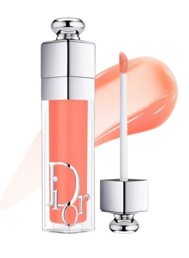 Dior Addict Lip Maximizer - Shade 004 Coral 6ml | Plumping Gloss with High Shine & Hydration - Image 1