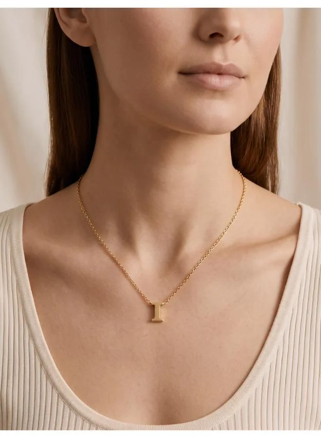 Rovaux  Initial I Pendant Necklace for Women | Best Price UAE