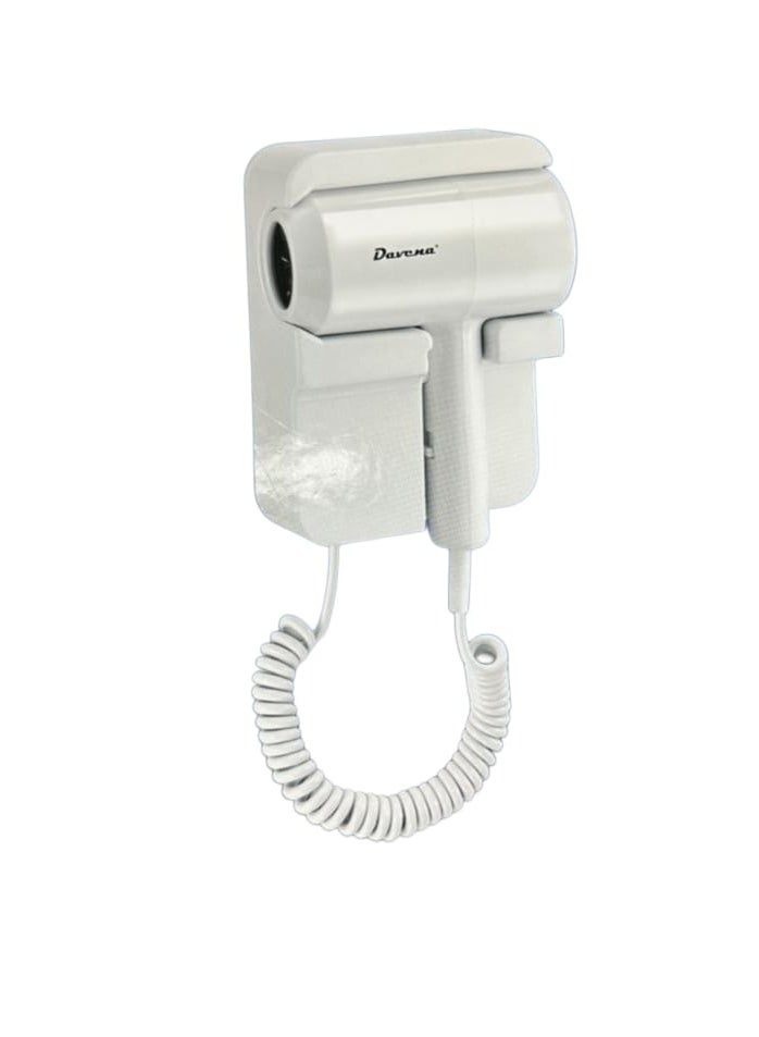 DAVENA DV60T – Stylish & Safe Wall Hair Dryer with Cool Shot, Speed Control & Heat Settings
