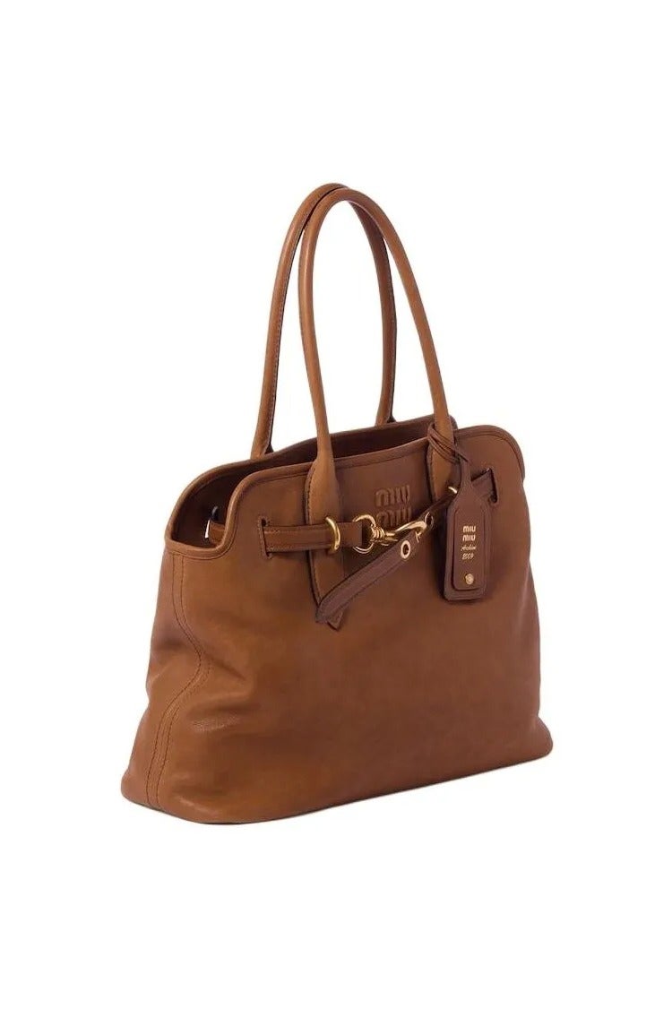 مياو مياو حقيبة يد من جلد نابا من Aventure - Image 2