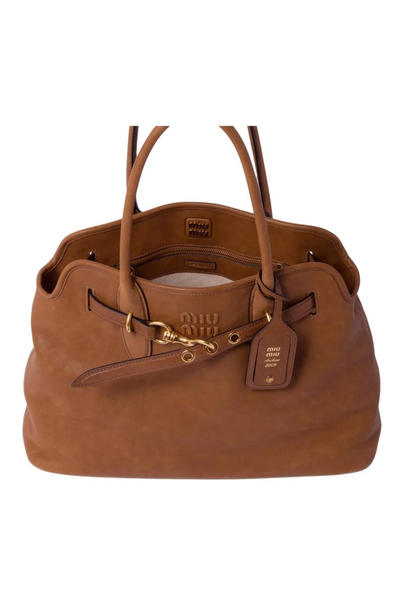 مياو مياو حقيبة يد من جلد نابا من Aventure - Image 4