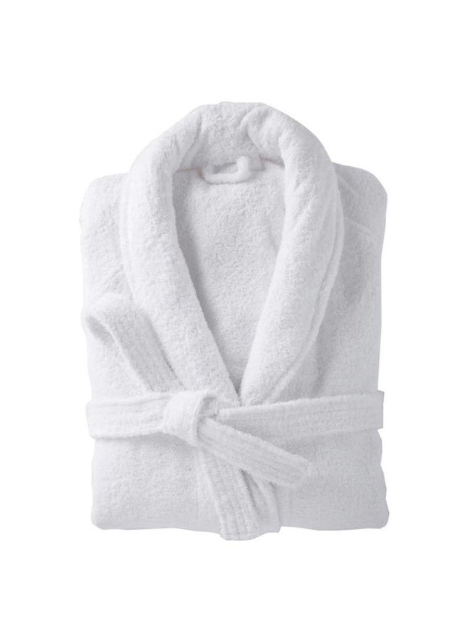 تى ام هوم روب فندقي قطيفي – قطن طبيعي 100% | عالي الامتصاص ومعالج ضد الحساسية والوبرة | برنص فنادق فاخر – TM Home - Image 3