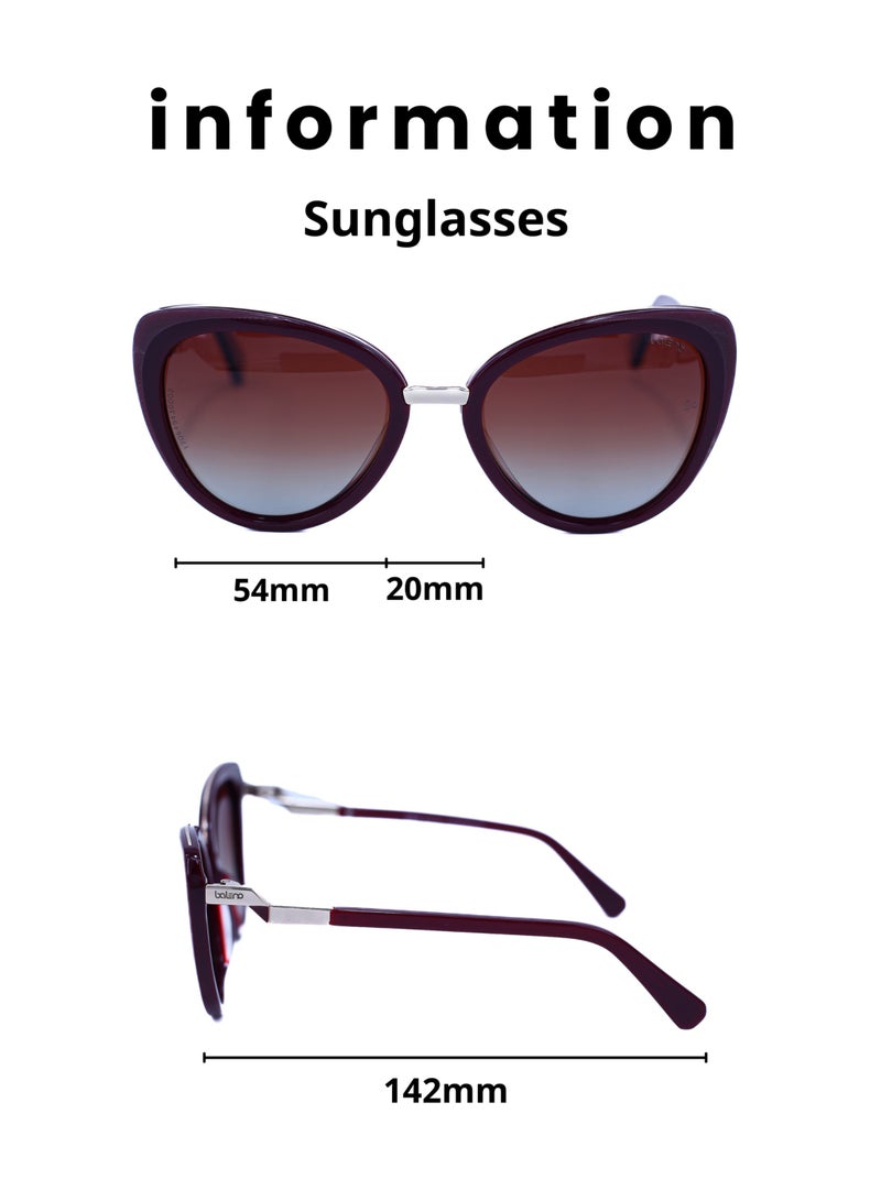 Baleno Butterfly Frame Sunglasses - Classic and Stylish Design for Every Look | 100% UV Protection | Scratch-Resistant High-Quality Lenseerfly - Image 4