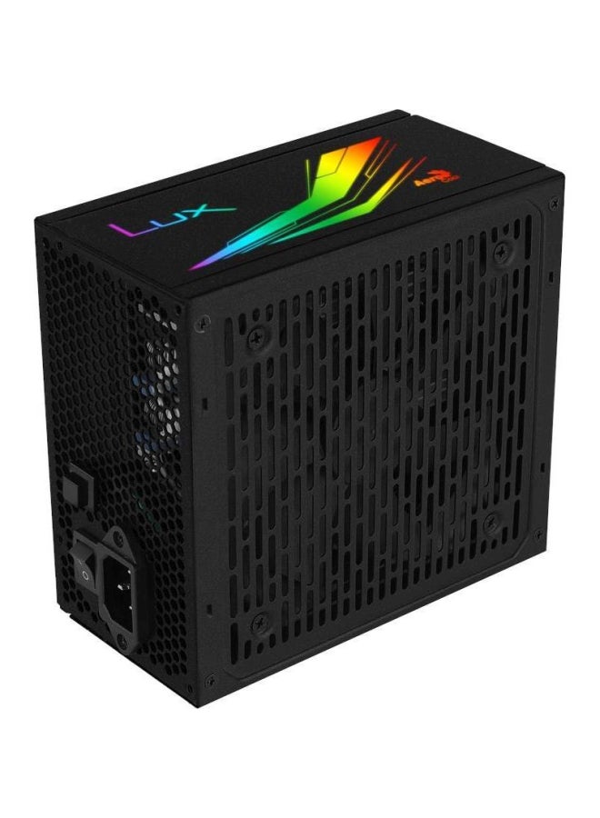 AeroCool Lux RGB Power Supply Unit Black - Image 1
