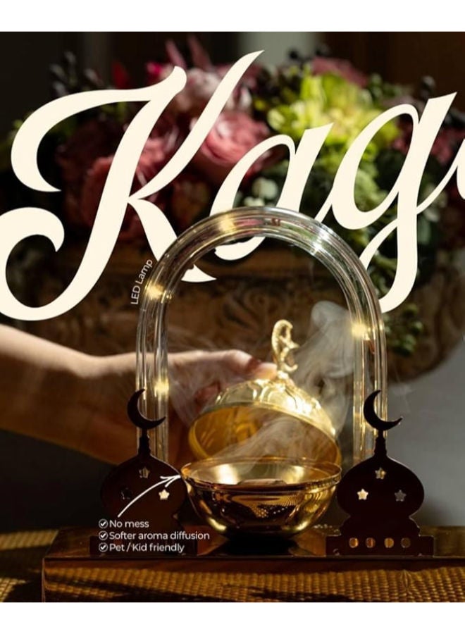 Crescent Incense Burner - Modern Luxury Design - Image 3