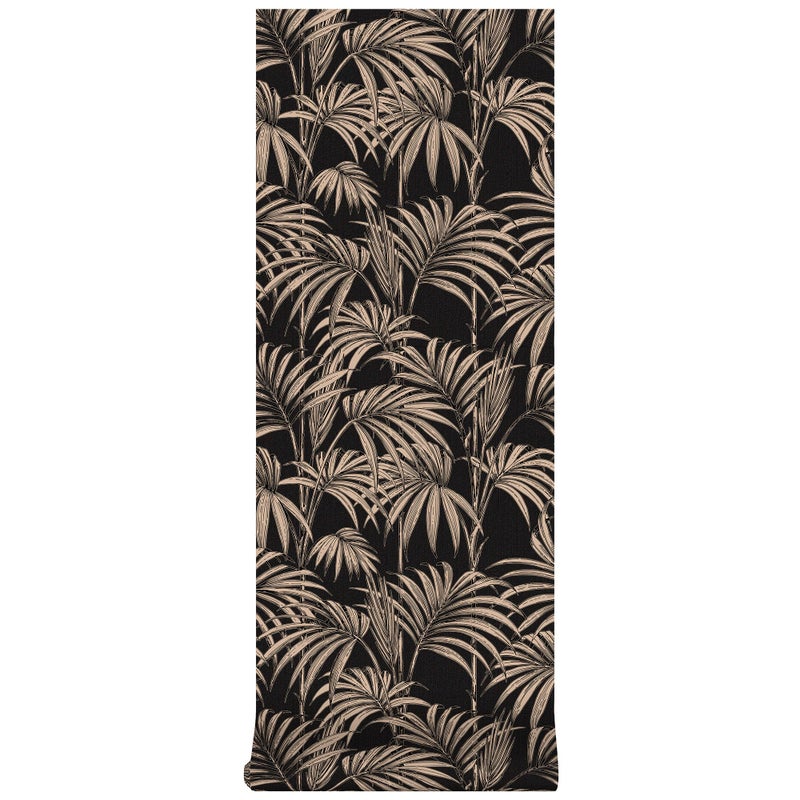 Graham Brown Honolulu Gold Wallpaper BlackMetallic