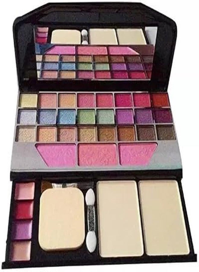 ZemGlam Makeup kit 6155 & 12pc Makeup Brush Set For Women & Girls 9 (Multi) - Image 2