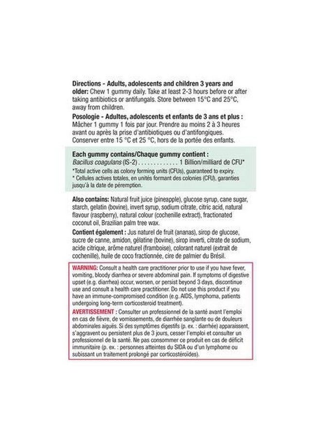 Jamieson Probiotic Gummies 45  - Image 3