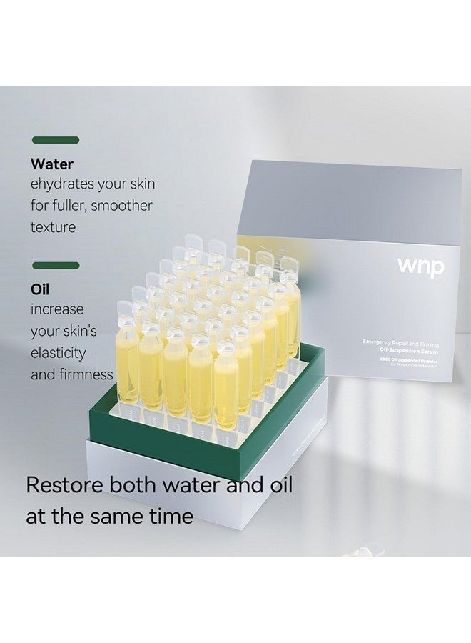 WNP collagen Serum Anti Aging,Oil-Suspension Serum|Barrier repair Firming Emergency Repair|WaterOilBalance| 4D hyaluronic acid|Single-Use Vials Skincare for Sensitiveskin(1.2ml/0.04 fl.oz.)*30 - Image 3