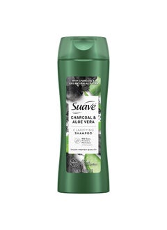 Suave Suave Professionals Clarifying Shampoo for Oily Hair Charcoal Aloe Vera Paraben Free 12.6 oz  - Image 1