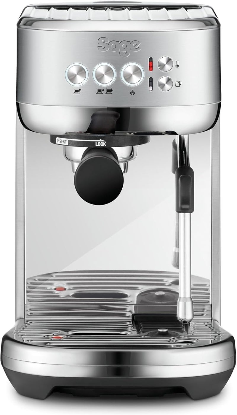 Sage - The Bambino Plus - Compact Coffee Machine with Automatic Milk Frother, Brushed Stainless Steel - Image 1